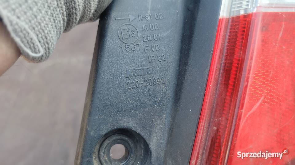 Subaru Forester SG lift LAMPA PRAWY TYŁ PRAWA Ruda Śląska