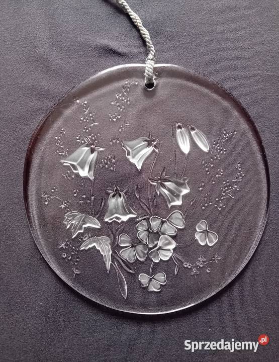 Kryształowa zawieszka łapacz słonca Walther Glas Antyki, Sztuka, Kolekcje wielkopolskie Koźminek