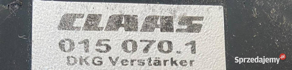 Claas DKG 015 0701 015 0700 015 0702 015 0703 Jastrzębniki