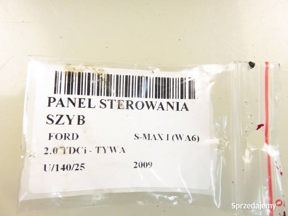 PANEL SZYB FORD S I WA6 7S7T14A132BC Panele sterowania, przełączniki sprzedam