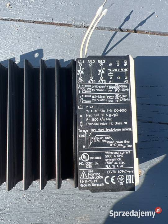 Softstart Danfoss MCI15 Produkcja mazowieckie Płock