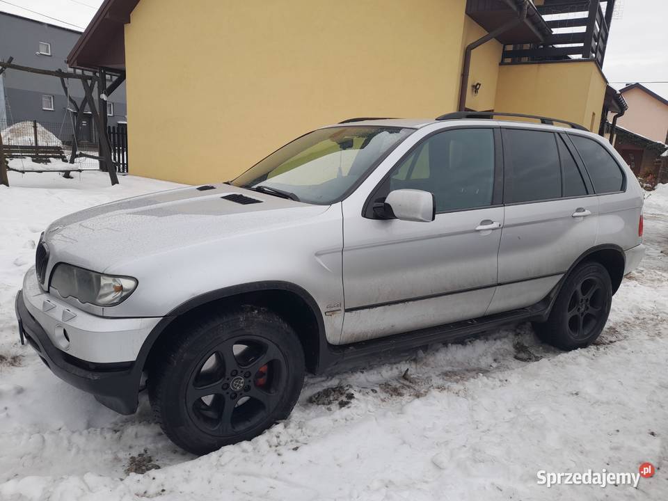 BMW X5 44 z GazemV8286 koninapęd 4x4bez lubelskie Siedliszcze-Osada sprzedam