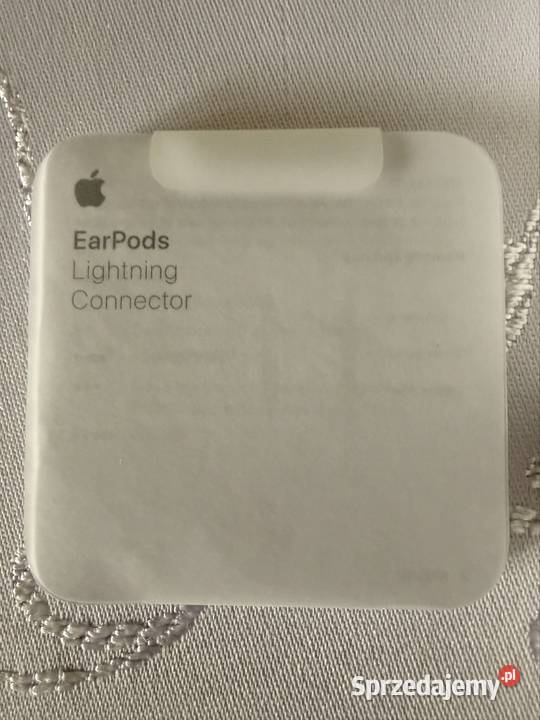 Apple EarPods Lightning oryginalne słuchawki śląskie Czerwionka-Leszczyny