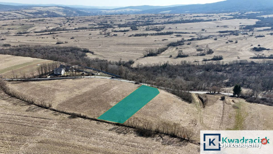 Sprzedaż gruntu Jaśliska 3091m2 sprzedam