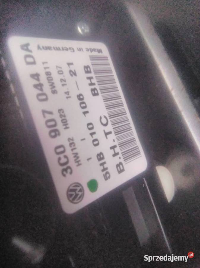 Panel Dual Climatronic VW 2007 Panele sterowania, przełączniki pomorskie Cewice