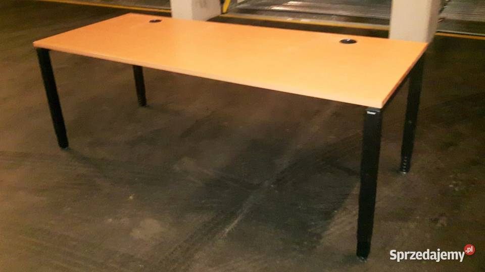Nowoczesny podwójny stół biurowy 200x80 solidne Przemyśl
