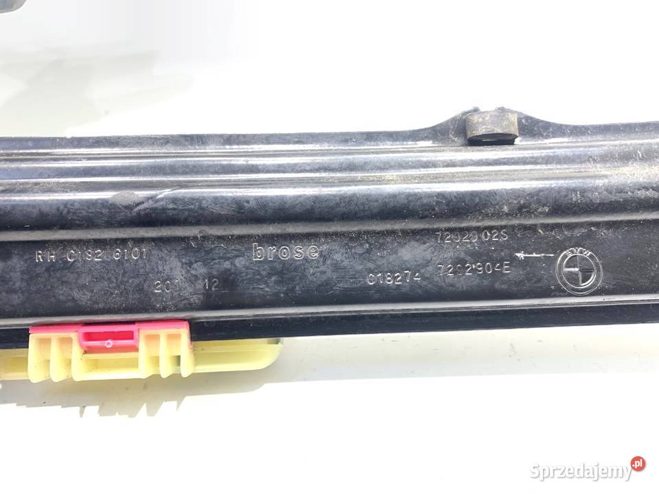 PODNOŚNIK SZYBY PRAWY PRZÓD BMW F16 7322748 SUV osobowe sprzedam