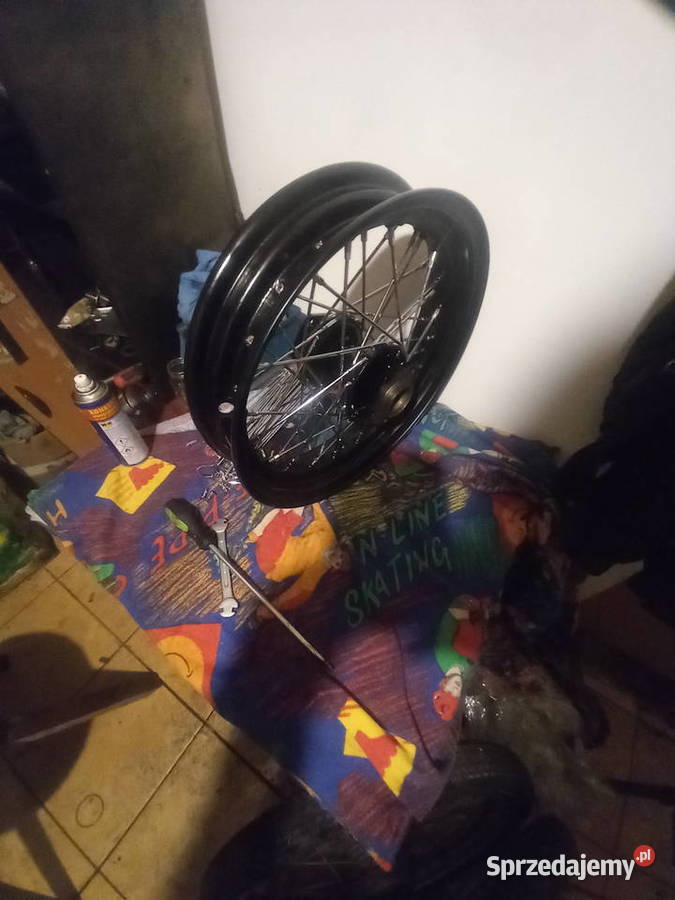 zaplatanie centrowania naprawa kół motocyklowych Kłodzko naprawa