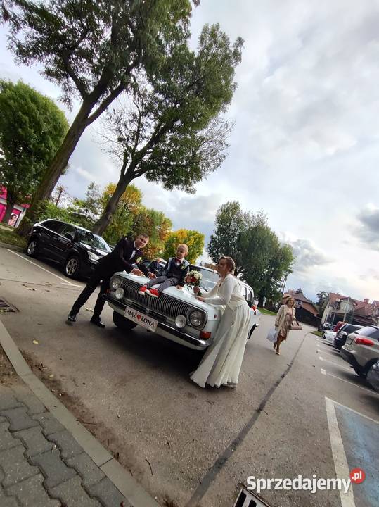 Wołga gaz 24 auto do ślubu wynajem auta łódzkie Rawa Mazowiecka