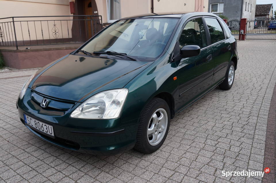 Honda Civic zadbany egzemplarz z Polskiego Rok produkcji 2001 Częstochowa