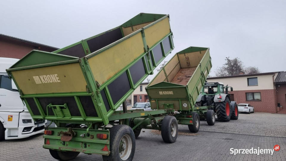 Przyczepa transportowa Krone KRONE DK225 16 Maszyny rolnicze Głogówek