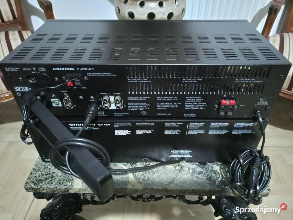 Amplituner i Deck Magnetofon dwukaratowy GRUNDIG Drawski Młyn