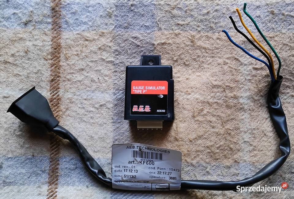 Emulator wskaźnika poziomu paliwa AEB 392 TYPP Rybnik