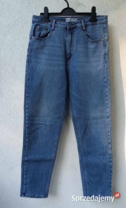 Spodnie jeans r40 Długie Moda i Styl