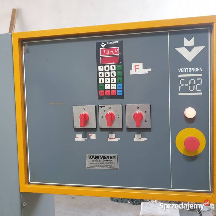 frezarka do podluznego frezowania VERTONGEN Olesno sprzedam