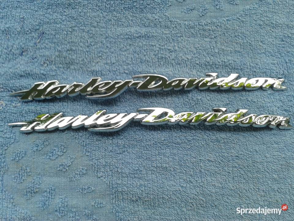 Harley emblematy znaczki bak chrom śląskie Rybnik