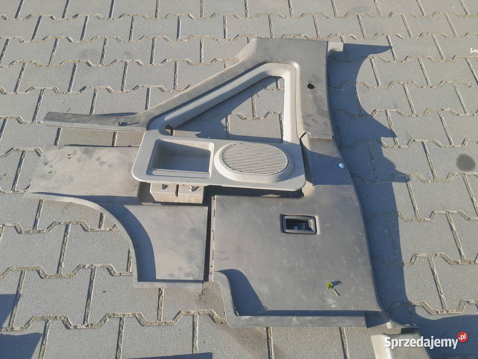 nissan terrano 1 tapicerka plastiki niebieskie Czajków