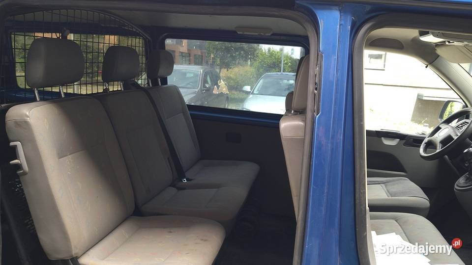 volkswagen transporter t5 4x4 25 tdi LONG nieuszkodzony Szczecin