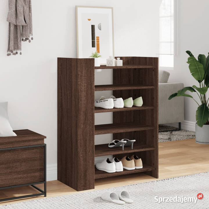 Szafka na buty brązowy dąb 745x375x100 WM848436 Warszawa sprzedam