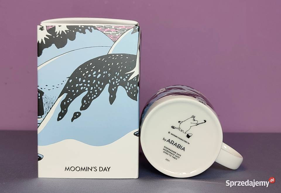 Muminki KUBEK Moomin Arabia Finland DZIEŃ Jasień sprzedam