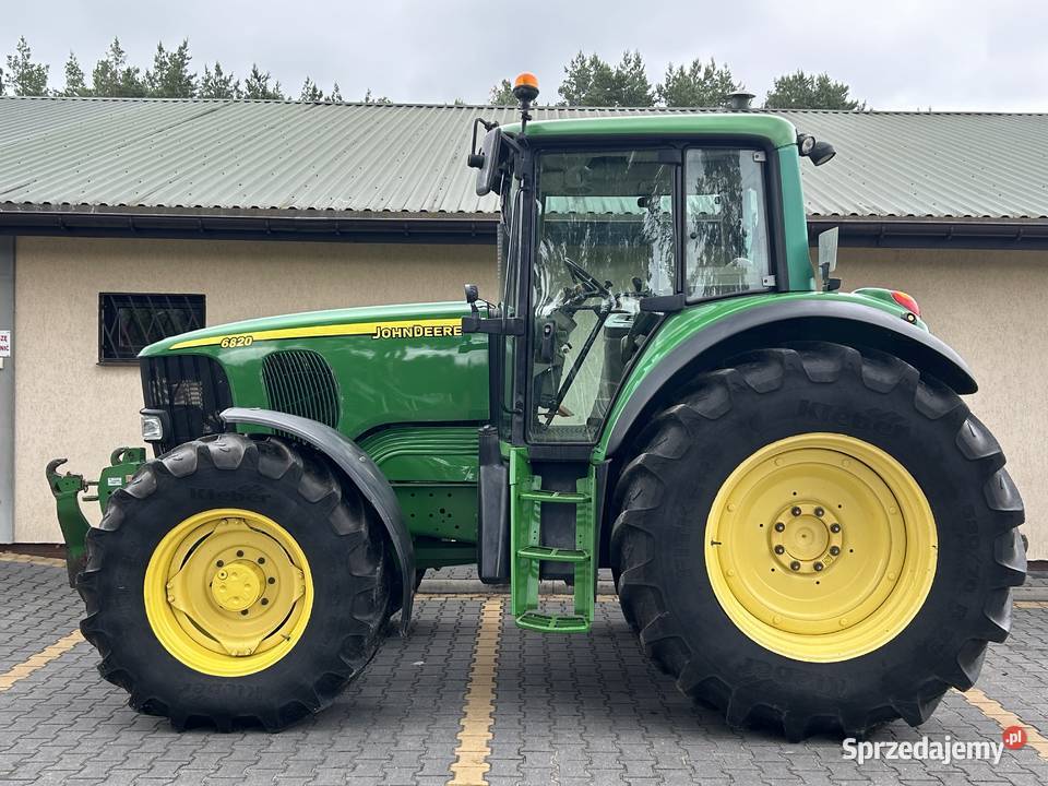 John Deere 6820 TUZ JD 6610 Ares 640 Renault Zaczep dolny mazowieckie Laskowiec