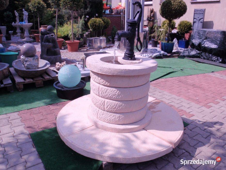 Fontanna do ogrodu zimowego Studnia dekoracyjna Architektura ogrodowa sprzedam