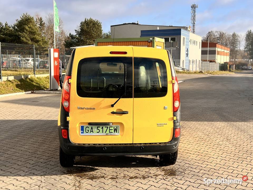 Renault kangoo ZE elektryczny 2012 słabo bateria Gdańsk