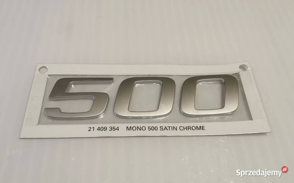 Emblemat MONO 500 SATIN CHROME Volvo Truck Bytom Odrzański