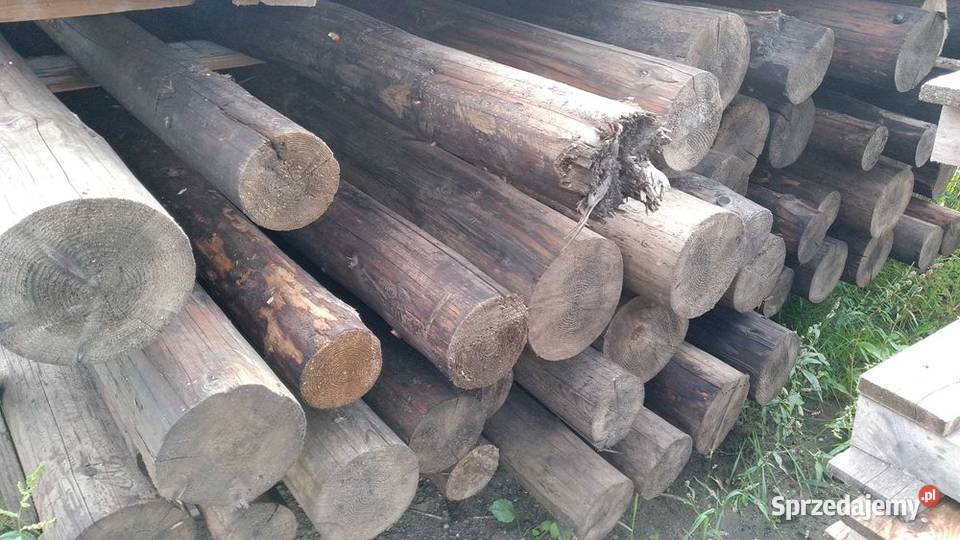 Stemple podpory drewniane grube długie 5m Kraków sprzedam