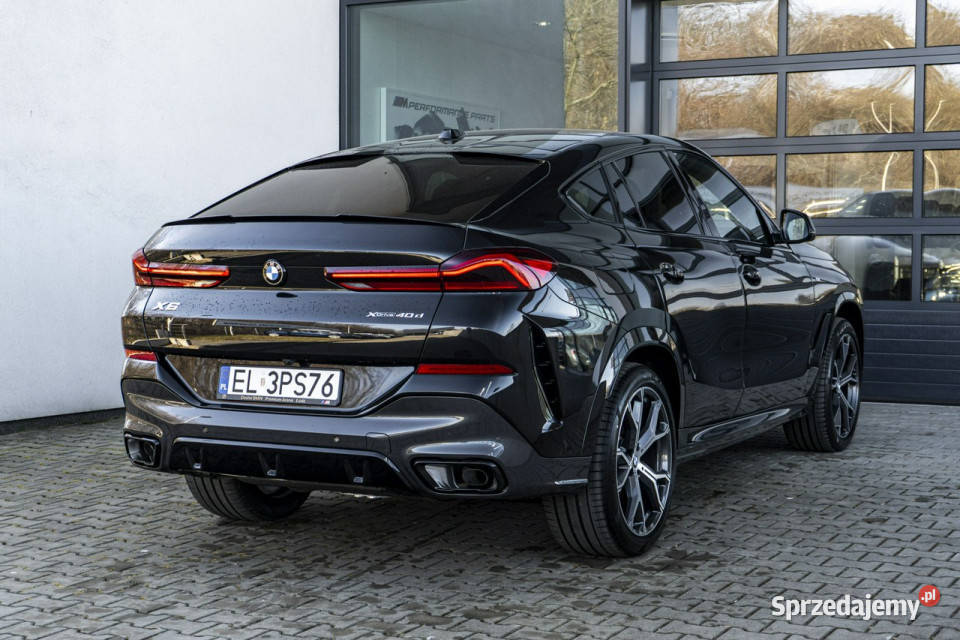 BMW X6 X6 xDrive40d DEMO G06 2019 gniazdo USB Łódź sprzedam