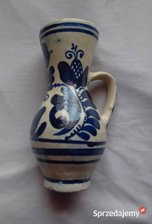 Ceramiczny dzbanek ręcznie zdobiony Korond wielkopolskie