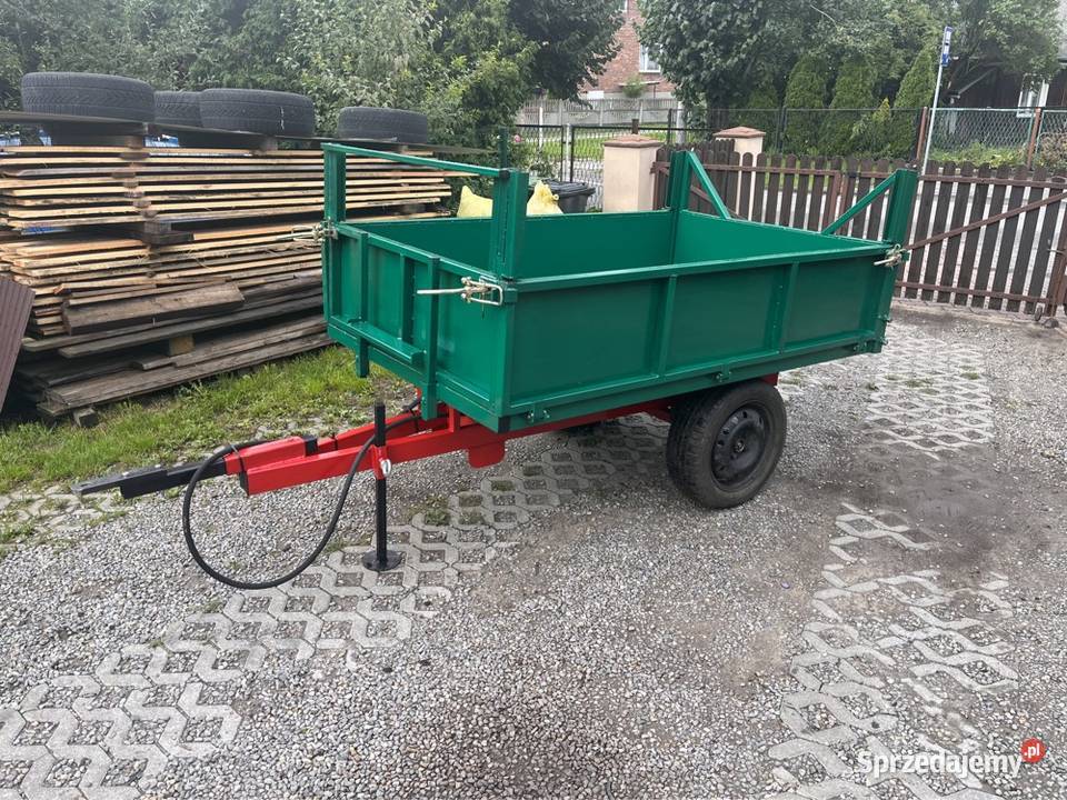 Mini przyczepa kiprowana ogrodowa sadownicza do Olkusz