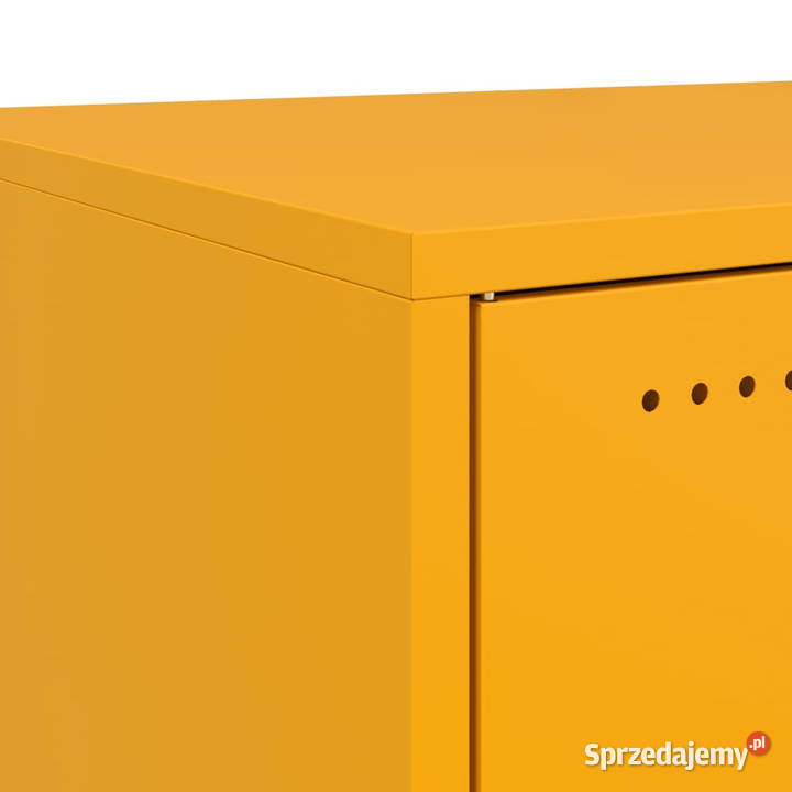 Szafka nocna musztardowa 36x39x435 stal WM846620 Warszawa