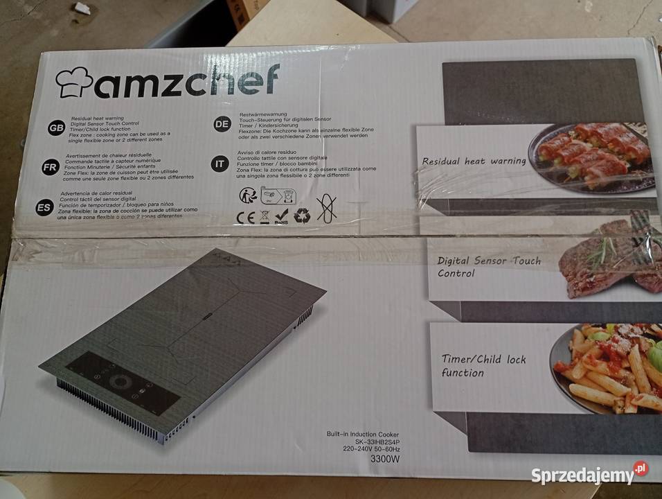 Płyta indukcyjna Amzchef 2palnikowa z Przysucha