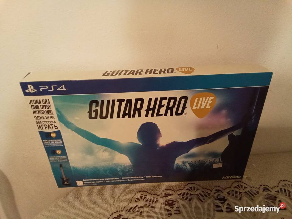 Guitar hero 4 wyposażenie Polska dystrybucja