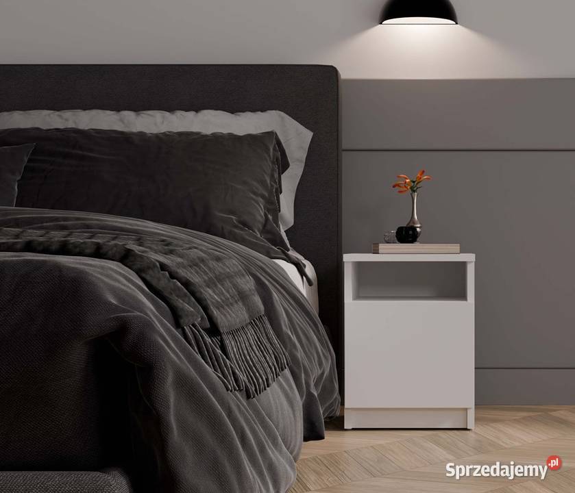 Szafka nocna GALAX 30 1D BIAŁY