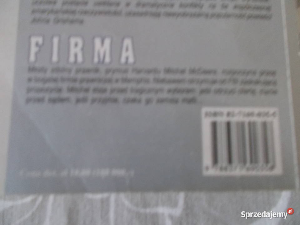 John Grisham Firma opolskie Głubczyce