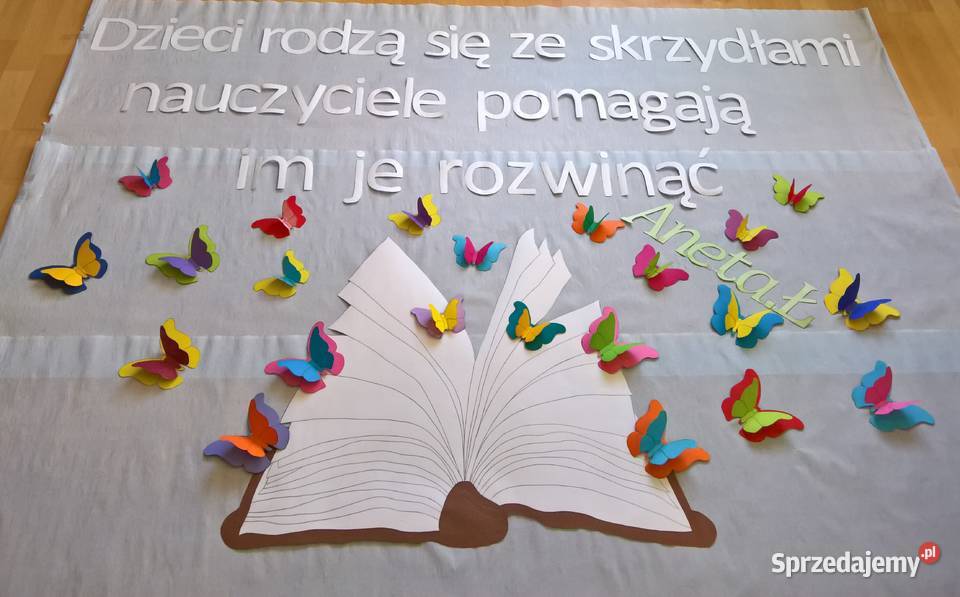 Dekoracje na Dzień Nauczyciela z brystolu 504 Garwolin