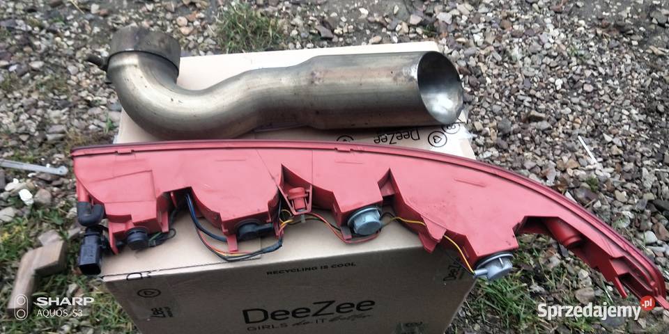 Audi Q7 lampa w zderzak tylnia prawakońcówka Łódź