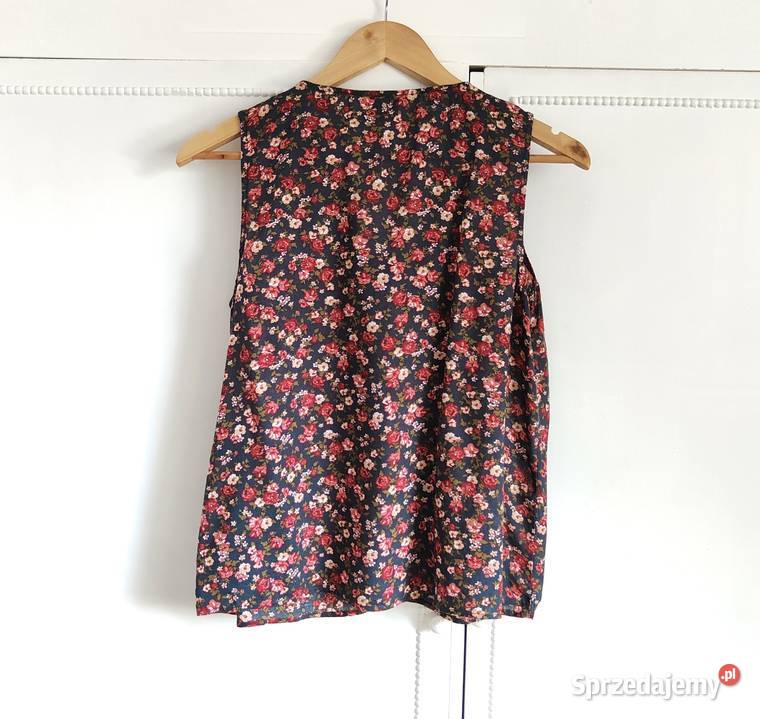 Kwiatowa bluzka top Vero Moda S 36 kwiaty floral Szczecin