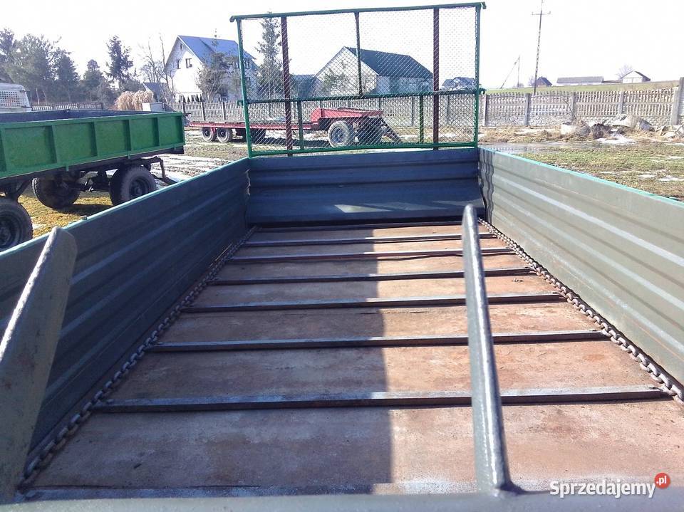 Rozrzutnik obornika jednoosiowy