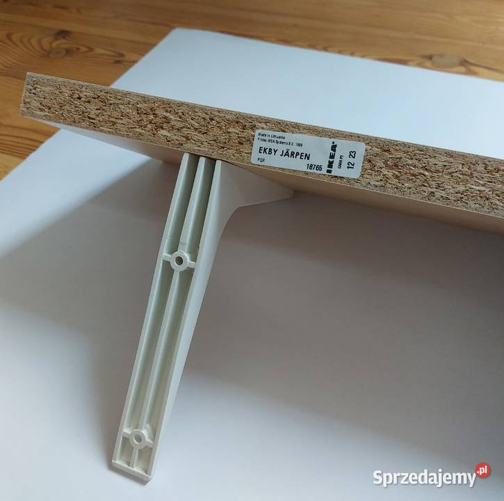 Półka drewniana fornirowana 80x20 klon IKEA Kraków