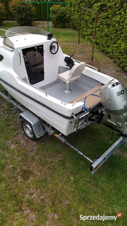 Łódź motorowa kabinowa Fiord 425 Rok produkcji 2017 Garbatka-Letnisko