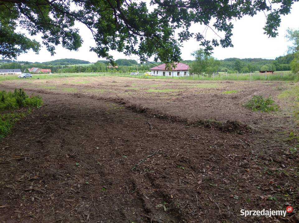 Działka budowlana 30 arów budowlana Myślinów