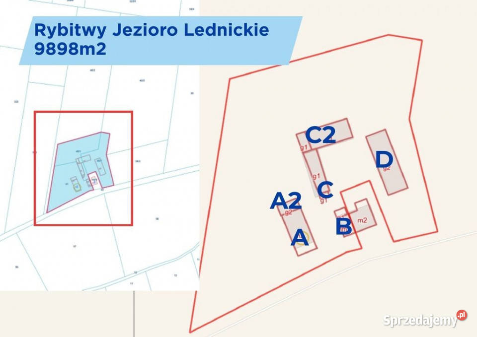 Siedlisko z funkcją usługową Rybitwy 252zł/m2
