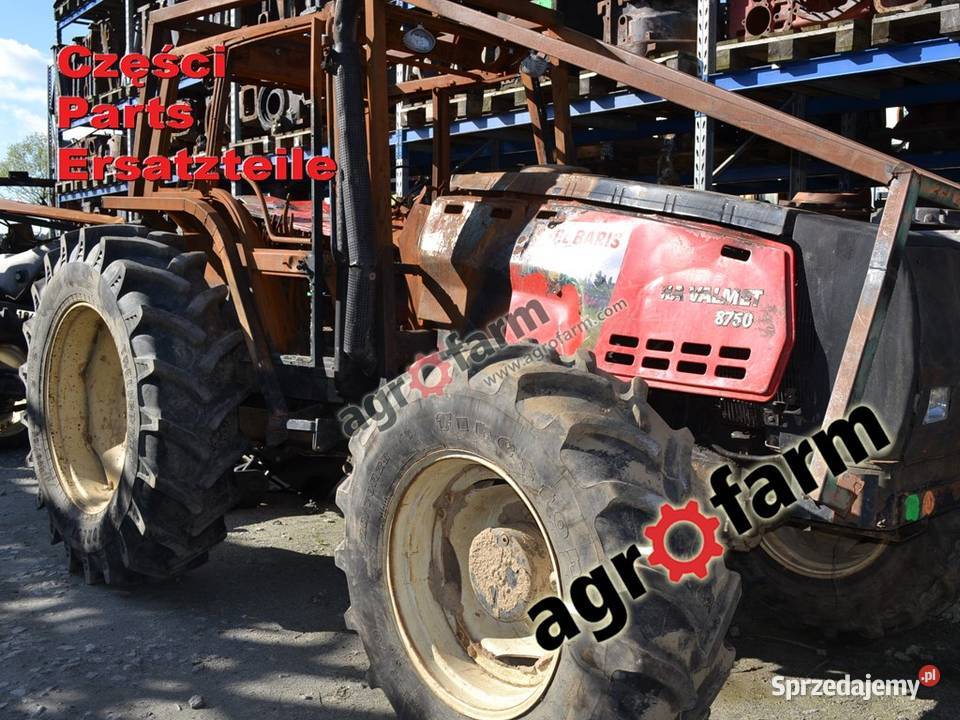Valtra Valmet 8750 części silnik most przedni dolnośląskie Byków sprzedam