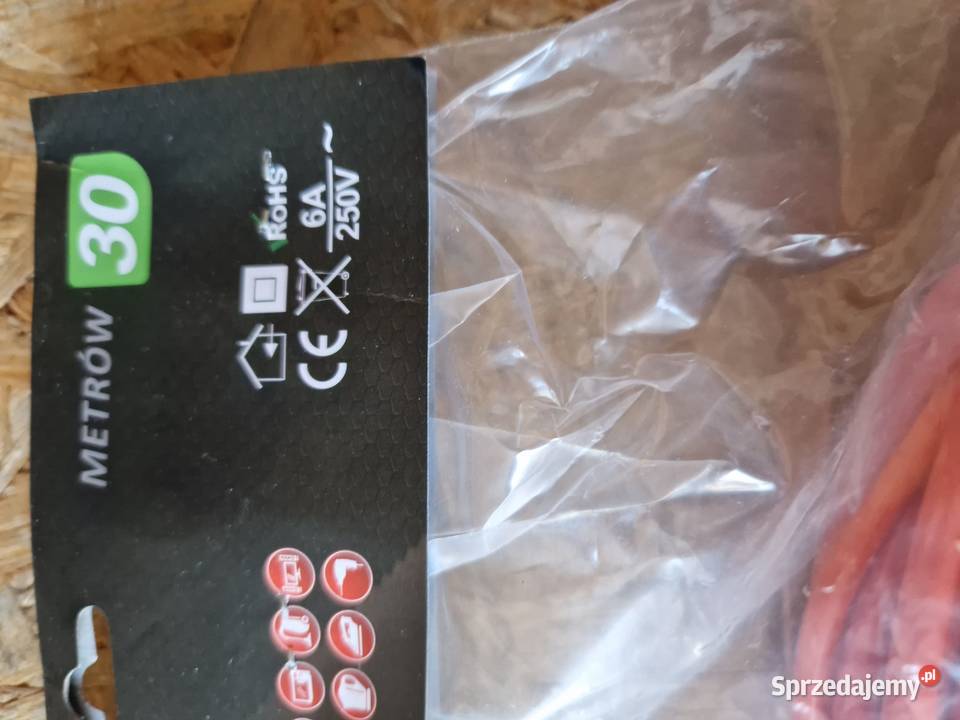 Przedłużacz ogrodowy 2x075mm 30m KD4015 wielkopolskie Głogowa sprzedam