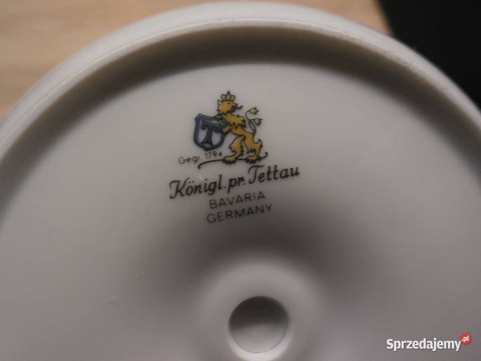 Porcelanowy świecznik TETTAU BAVARIA sprzedam