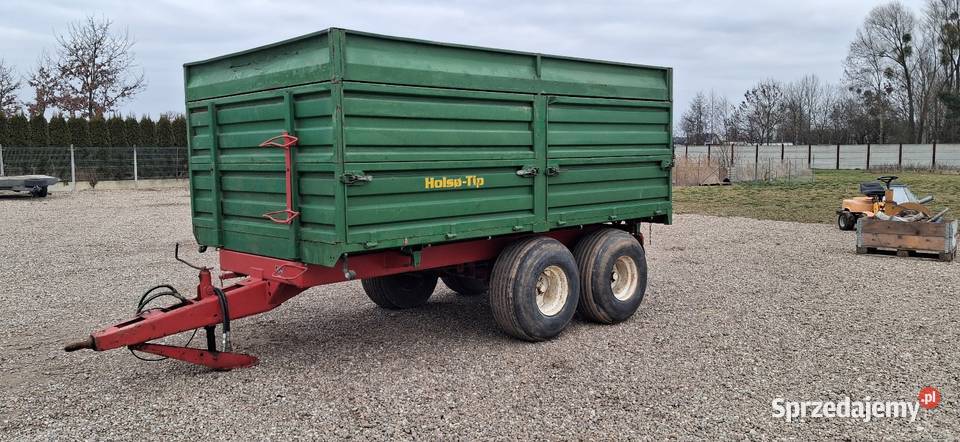 Przyczepa wywrotka tandem skorupa 16 t nieuszkodzony Kępno