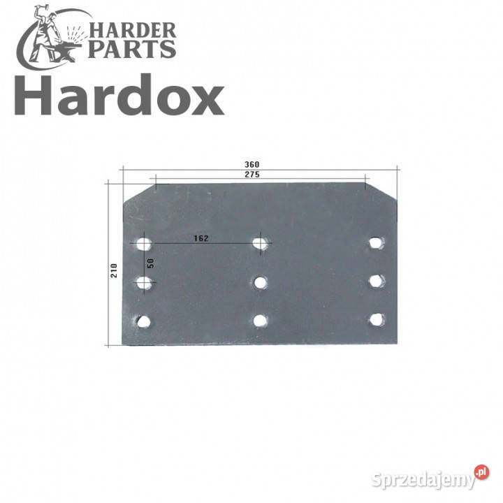 Płoza HARDOX 226104S części do pługa KUHN Suwałki